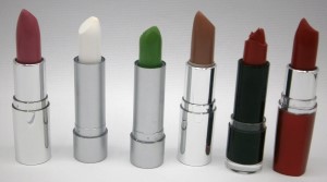 bunte Lippenstifte