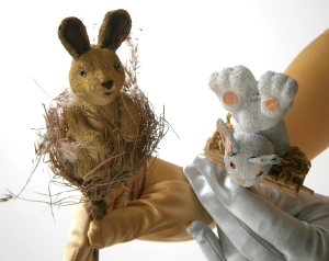 Hasen sind ein ideales Ostergeschenk