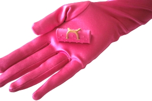 Eine pinke Tasche schreit nach Aufmerksamkeit